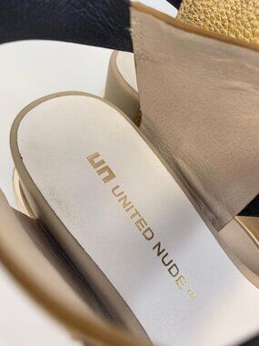 United Nude Rico Sandal _ Metallic Platform Sandals